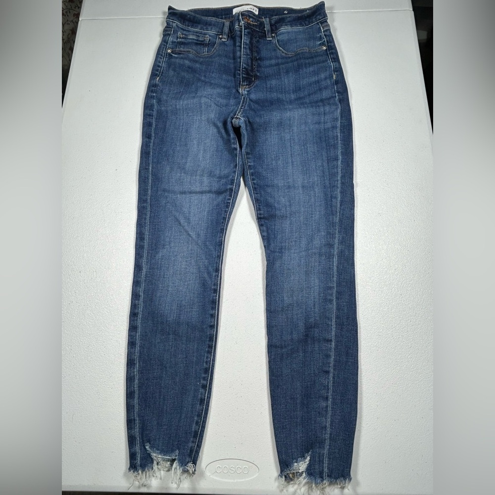 LOFT Women's Classic Blue Skinny Jeans